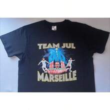 T-Shirt J.U.L Team J.U.L Marseille - OM Olympique De Marseille - 黑色 - 查看 5