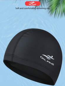 Unisex Adult Swimming Cap, Waterproof & Anti-Leak, High Elasticity, Non-Tight Fit, Portable Hair Protection Swim Cap For Pool & Hot Spring - Multicolor - View 9