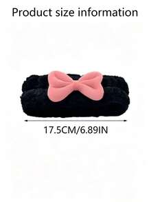1 pieza Funda universal de peluche para espejo retrovisor, Funda de peluche con lazo para espejo retrovisor, Accesorios para automóvil, Decoración para automóvil, Automóvil decorativo, Regalo, Funda de protección para espejo retrovisor, Funda de protección rosa para espejo retrovisor de automóvil, Accesorios de decoración interior de automóvil con dibujos animados - Pequeño arco - Ver 6