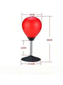 1pc Hot-Selling Portable Boxing Reaction Training Speed Ball, Suitable For Advanced Boxers And Beginners, Compact Design, Ideal For Home Or Gym Use. Pump Color Random. - Multicolor - View 4