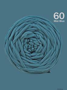 1/2件 T-Shirt 粗毛線，大號 300g±20g/件 - 2cm 寬，柔軟聚酯纖維毛線布料，適用於 DIY 鉤編包包、籃子、地墊、拖鞋、娃娃、毛線手工藝，多色度假風鉤編線，鉤編配件，手工禮物 - 彩色 - 查看 62