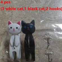 Cute Cat Beach Towel Clips, Suitable For Cat Lovers, Heavy Duty Plastic Clothes Pegs, Blanket Drying Clips, Windproof Clothes Pegs, Home Supplies, Travel Clothes Hangers, Strong Spring Clips, Beach Chair Towel Clips, Sock Clips, Summer Pool Accessories - Multicolor - View 10