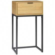 HOMCOM Mesa de banco - Madera Natural - Ver 10