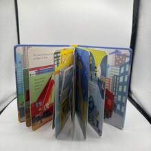 Compact Educational Picture Book "A Beehive", Cardboard Material, Foldable Inner Pages, Suitable For Family Reading, Early English Learning, Cognitive Enlightenment, Language Development, Halloween And Christmas - Multicolor - View 10
