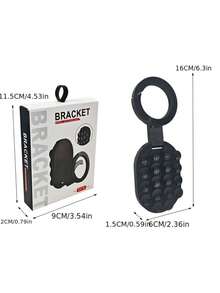 Compact Suction Cup Magnetic Phone Holder, Multi-Functional Foldable Portable Double-Sided Magnetic Base, Suitable For Outdoor Travel And Photography - Phone Stand - View 5