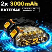 Tijeras De Podar Eléctricas Inalámbricas 20v 30mm 3000mah*2 - Amarillo - Ver 5