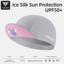 TOSUOD Women's Cycling Sun Protection Cap, Lightweight Breathable Helmet Liner Sunshade Headwear, High Elasticity Sweat-Absorbing Snug Fit Head Accessory, Spring/Summer Mountain Bike Road Bike Outdoor Commute Lightweight Cycling Sun Protection Accessory - Multicolor - View 12