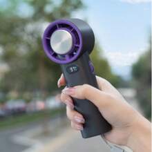 Ultra-Quiet Portable Desktop Fan, USB Fast Charging With Long Battery Life, 3-Speed Adjustable Wind, Stand Or Handheld For Multiple Use Scenarios, Essential Cooling For Indoor And Outdoor In Summer, Lightweight Design Saves Space, Soft Yet Powerful Airflow For Refreshing Comfort - Multicolor - View 15