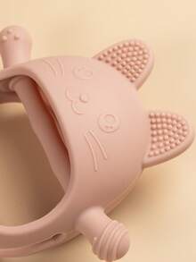 1pc Cute Silicone Baby Teether Wrist Teething Toy With Textured Massage Nubs Anti-Drop Infant Teether Baby Shower Gift For 0-12 Months Babies - 多色 - 查看 7