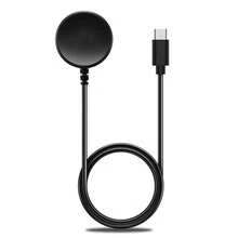 EIGIIS 1pc Watch Charger Compatible With Galaxy Watch 6/4/3/5pro, Wireless Magnetic Fast Charging (Black) - View 7