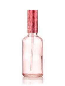 Rhinestone Glass Spray Refillable Bottle - Refillable Perfume, Facial Toner, Essential Oil Fine Mist Atomizer; Perfume Essential Oil Spray, Car Rhinestone Decor; Cosmetic Bottle, Essential Oil Glass Empty Bottle, Sample Bottle, Travel Container, Spray Bottle; Suitable For Car Perfume Refill, Portable Makeup Storage For Travel; Easy To Clean; Vacation Travel Essential; Back To School Must-Have, Girls Birthday Gift - Multicolor - View 13