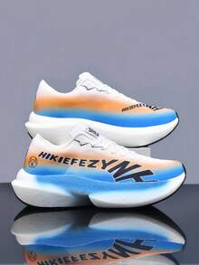 Women's Running Shoes, Fashionable Versatile Lightweight Durable Sports Shoes, Carbon Plate Technology, Anti-Slip Wear-Resistant, Suitable For Outdoor Sports, Casual Fitness, All Seasons - Royal Blue - View 1