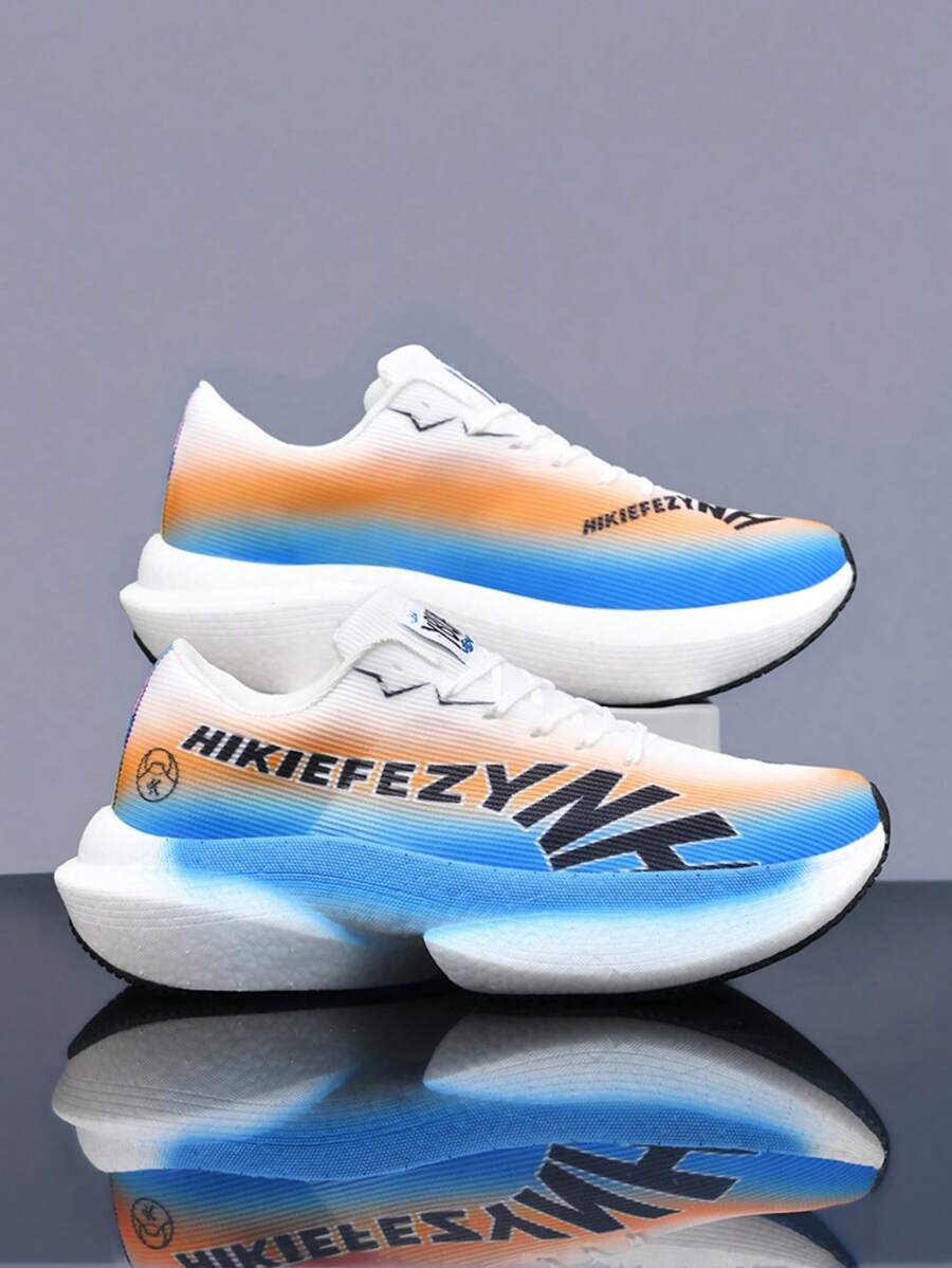 Women's Running Shoes, Fashionable Versatile Lightweight Durable Sports Shoes, Carbon Plate Technology, Anti-Slip Wear-Resistant, Suitable For Outdoor Sports, Casual Fitness, All Seasons - Royal Blue - View 1