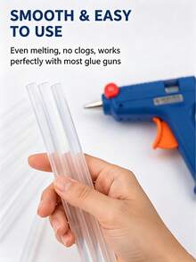 High Viscosity Multi-Purpose Hot Melt Glue, Suitable For Most Glue Guns, Ideal For Home DIY Creative Projects, Daily Office Maintenance And Halloween And Other Holiday Decoration Needs - Multicolor - View 1