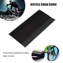 2pcs Cycling Frame Chain Protector Anti Scratch Rubbing Bicycle Care Chain Posted Guards MTB Road Bike Chain Protector Cover MTB Bike Frame Protector Chain Rear Fork Guard Cover Cycling Chain Cover Black Bicycle Frame Protection Ultralight Cycling - Multicolor - View 10