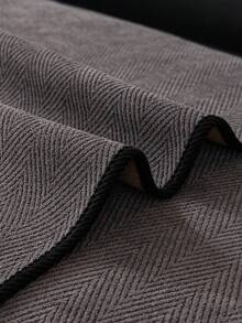 1 Stück einfarbiger Jacquard-Chenille-Struktur-Sofabezug, moderner minimalistischer cremefarbener Sofabezug, rutschfest, verschiebungsfest, verschleißfest, kratzfest, pillingfrei, schmutzabweisend, pflegeleicht, haustierfreundlich, katzenkratzfest, atmungsaktiv, hautfreundlich, maschinenwaschbar, ganzjährig universell, vollständiger Schutz für das Sofa, geeignet für Arbeitszimmer, Schlafzimmer, Wohnzimmer, Außenbereich, 1-4 Personen L-förmiges Sofa, Sofabezug, Couchbezug - Hellgrau - Übersicht 8