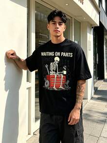 Camisetas de hombre - Negro - Ver 6