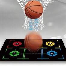 Thick Non-Slip Basketball Training Mat, Silent & Shock-Absorbing, Suitable For Indoor/Outdoor Basketball Dribble & Footwork - D - View 8