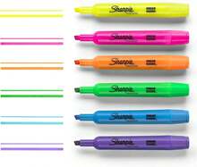 Sharpie Accent Tank-Style Highlighters, Assorted Colors, 4 Count - Back To School, Desk Supplies - ColorA - View 7