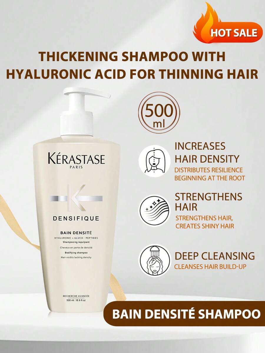 Kérastase Kerastase Densifique Bain Densite Shampoo 80ml/80ml*3/500ml - New - 500ml - 查看 1