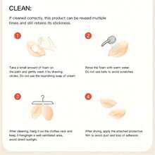 1pc/2pcs Silicone Teardrop-Shaped Lift-Up Breast Petals For Wedding Dress, Push-Up Invisible Nipple Covers For Camisole Dress, Anti-Sagging - Beige - View 10