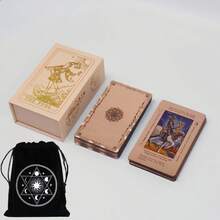 經典 PET 塔羅牌禮品套裝 78 張粉色/紫色優雅塔羅牌 初學者塔羅牌組 多模式原創塔羅牌（含英文塔羅牌說明指南） 初學者塔羅牌及其含義 專家級塔羅牌 4.7in*2.8in(12cm*7cm) 命運 占卜 神諭卡 聖誕節 萬聖節 感恩節 禮物 算命 未來命運 預測 禮品塔羅牌 - 彩色 - 查看 17