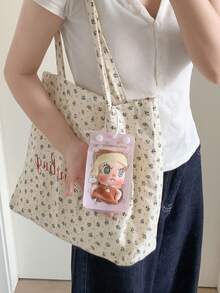 1 PC Cartoon Transparent Four-Leaf Clover 3D Stroller Bag For Students 10cm Storage Bag For Outdoor Display - Multicolor - View 8