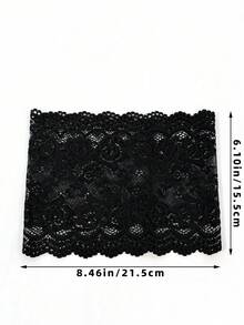 3件組女款純色刺繡蕾絲優雅時尚透氣舒適輕量裝飾髮箍，適合日常通勤穿搭、購物、旅行、攝影，送給好朋友的精緻禮物 - 三件組-米黑紅 - 查看 6