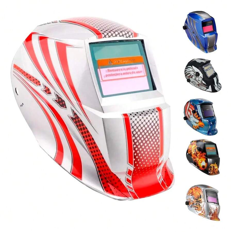 Protective Equipment - Silver/Red - View 1