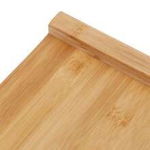 Bamboo Reversible Cutting Board Pastry Board With Lip Countertop For Rolling Dough Kneading - Bamboo - View 6