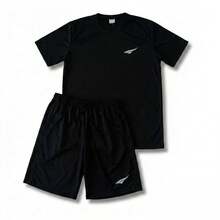 Men Sports Sets - 漩渦黑 - 查看 6