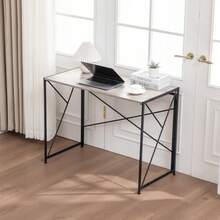 Natural Folding Desk – Perfect For Small Spaces - Alami - View 3