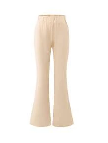 4pcs/Set Casual Flare Pants For Girls, Versatile Bottoms For Home, Outdoor And Daily Wear, Suitable For Spring, Autumn And Winter - Multicolor - View 6