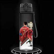 FIFA FIFA 2026世界盃 C羅 #7 粉絲水杯，EPDM材質，防漏大容量，便攜足球支持者水杯，適合健身、訓練與戶外，葡萄牙球迷禮物 - 彩色 - 查看 38
