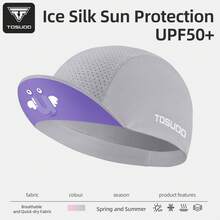 TOSUOD Women's Cycling Sun Protection Cap, Lightweight Breathable Helmet Liner Sunshade Headwear, High Elasticity Sweat-Absorbing Snug Fit Head Accessory, Spring/Summer Mountain Bike Road Bike Outdoor Commute Lightweight Cycling Sun Protection Accessory - Multicolor - View 13