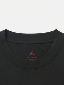 Jordan Women's AS W J SS GF GFX TEE SK8 Short Sleeve Knit Collarless T-Shirt TIM7133-045 - Coal Black - View 3