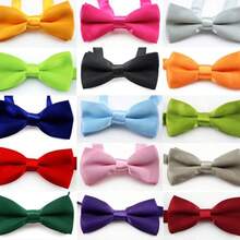 Kids Bow Ties - Black - View 2