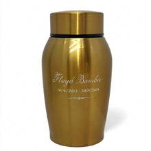 Pet Cremation Urn - Customized Engraved Memorial For Dogs, Cats, Birds, Rabbits And Small Animals - Multicolor - View 5