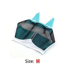 1pc Breathable Mesh Adjustable Horse Fly Mask With Ear Covers Anti Mosquito Insect Sun Protection Equine Face Cover - View 18