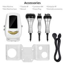 3-In-1 Slimming Machine, Multifunctional Skin Care Device For Body And Face, For Face, Abdomen, Buttocks, And Thighs. - White - View 5