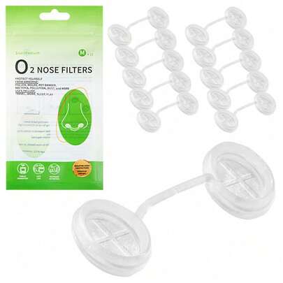 10 Pieces Dust-Proof Nasal Filter, Anti-Dust, Anti-Smog, Industrial Disposable Invisible Mask, Nasal Plug, Nasal Expander