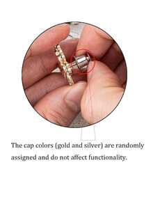 1/2/3 Set High Quality Butterfly Waist Buckle, Women's Pants Clip Brooch, Durable Fashion Detachable Pants Clip, Suitable For Jeans, Skirts, Pants, Bags, Etc., Suitable For Girls, Women - A - View 10