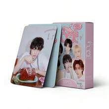 55pcs New Album HOME K-POP Star LOMO Collectible Photo Cards, Perfect Holiday Gift, Fun And Cute Gift, Birthday Gift, Easter Gift, Halloween Gift, Christmas Gift, Party Gift, Katseye Light Stick, Straykid, Photocard, K Pop, Katseye Photo Card - Multicolor - View 3