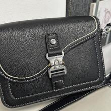 New Style Crossbody Bag, Premium Saddle Bag, Fashionable Versatile Lock Closure Flap Messenger Bag, Casual Shoulder Bag, PU Material Waterproof Wear-Resistant, Shopping Commuting Phone Bag - Multicolor - View 9