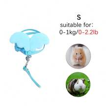 Cute Angel Wings Rabbit Harness And Leash Set, Adjustable Anti-Escape Rabbit Leash, Breathable Outdoor Leash, Suitable For Baby Rabbits, Guinea Pigs, And Other Small Pets - Multicolor - View 11