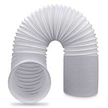 Adjustable Heavy Duty 4-Layer Protective Dryer Vent Hose, White - Multiple Styles - View 8