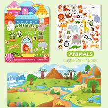 Reusable Gel Jelly Stickers DIY Craft Materials, Reusable 3D Stickers, Suitable For Children's Quiet Book Making, Early Education Sticker Activity Toys - Multicolor - View 14