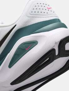 Nike Sepatu Lari Jalan Raya Pria Struktur Baru 26 dengan Dukungan dan Stabilitas Olahraga - hijau putih - View 10
