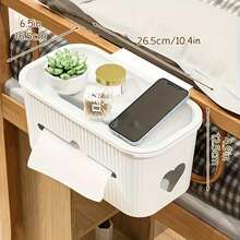 1pc Bedside Storage Hanging Basket-Dormitory Headboard Phone Holder,Suitable For Kitchen,Bathroom,Bedroom,Essential Item For Dormitories,Shelf Baskets,Kitchen Accessories,Room Decor,Storage Boxes With Lid,Essential For Back To School Season - Multicolor - View 13