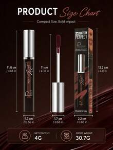 Pudaier Halloween Dark Style Lip Gloss, Basic Makeup - #04 - View 8